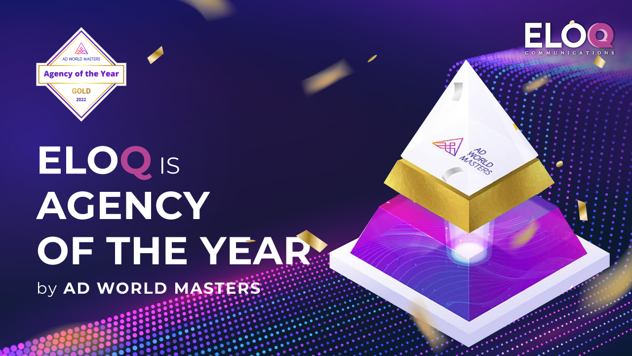 EloQ Communications wins Gold medal for Agency of The Year